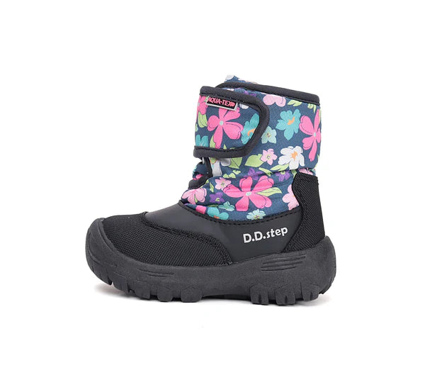 D.D.Step Aqua-Tex bélelt lányka csizma 22-27 Royal Blue Másodlagos kép