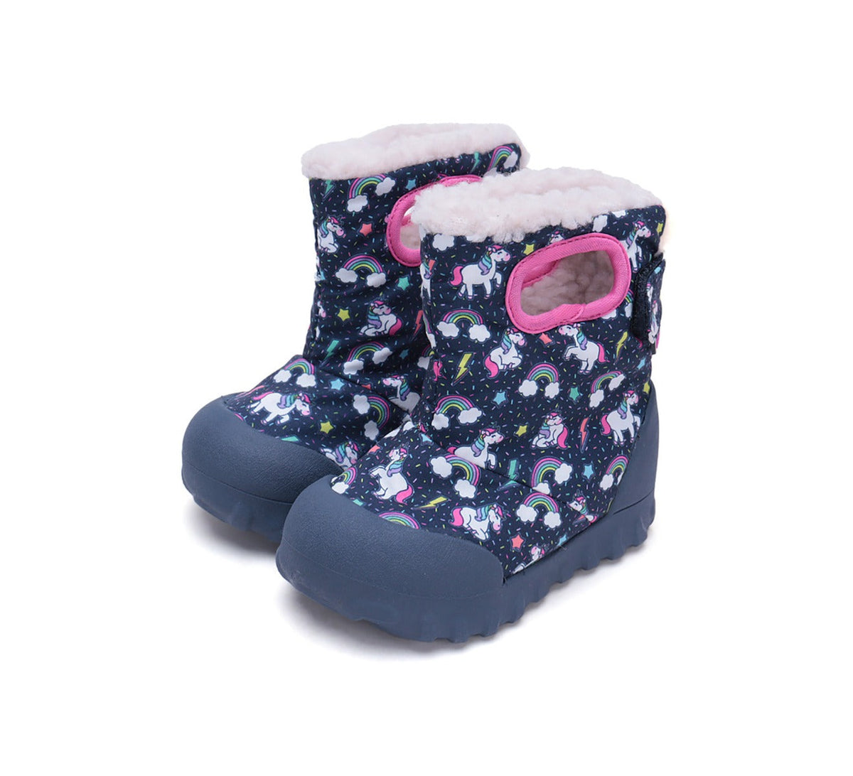 D.D.Step cizme fete Aqua-Tex imblanite 28-33 Royal Blue cu unicorn Fő kép
