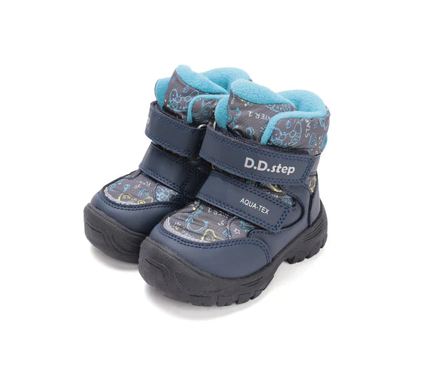 D.D.Step ghete baieti Aqua-Tex captusite 22-27 Calypso sky Fő kép