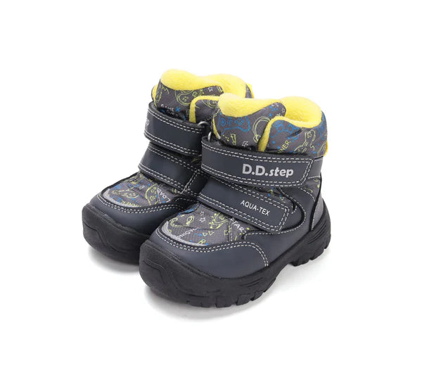 D.D.Step ghete baieti Aqua-Tex captusite 22-27 Yellow Fő kép