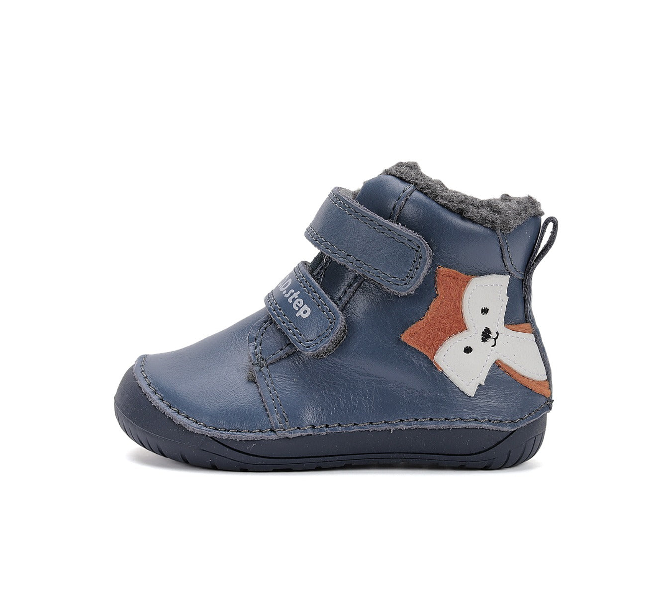 D.D.Step fiú Barefoot bélelt cipő 20-25 Bermuda Blue mosómedvés Másodlagos kép