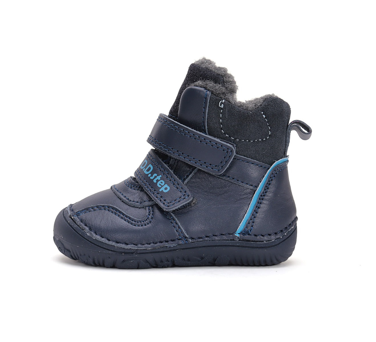 D.D.Step fiú bundás Barefoot cipő 20-25 Royal kék Másodlagos kép
