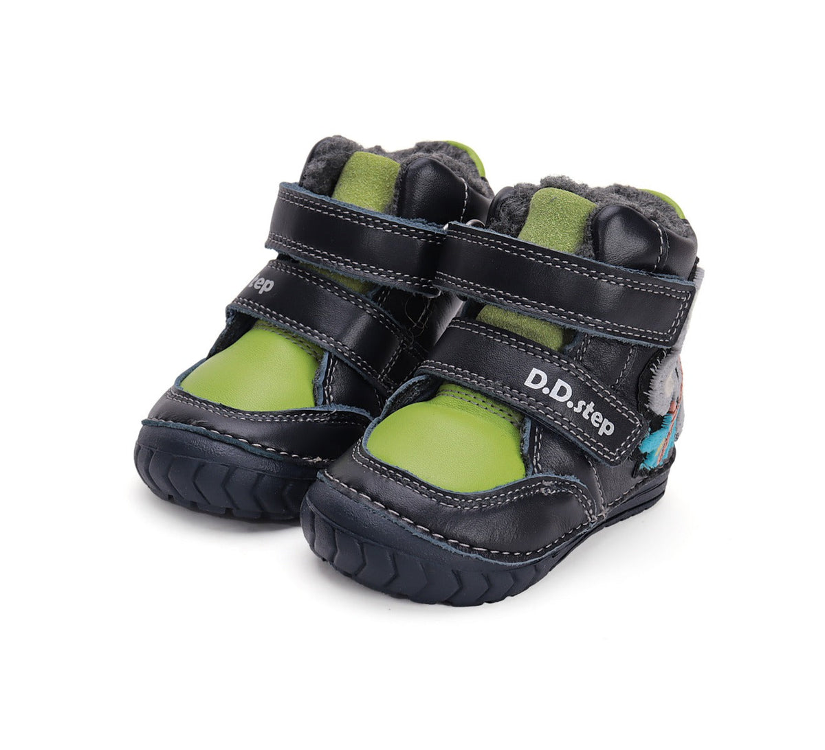 D.D.Step ghete baieti imblanite 19-24 Royal Blue cu koala Fő kép