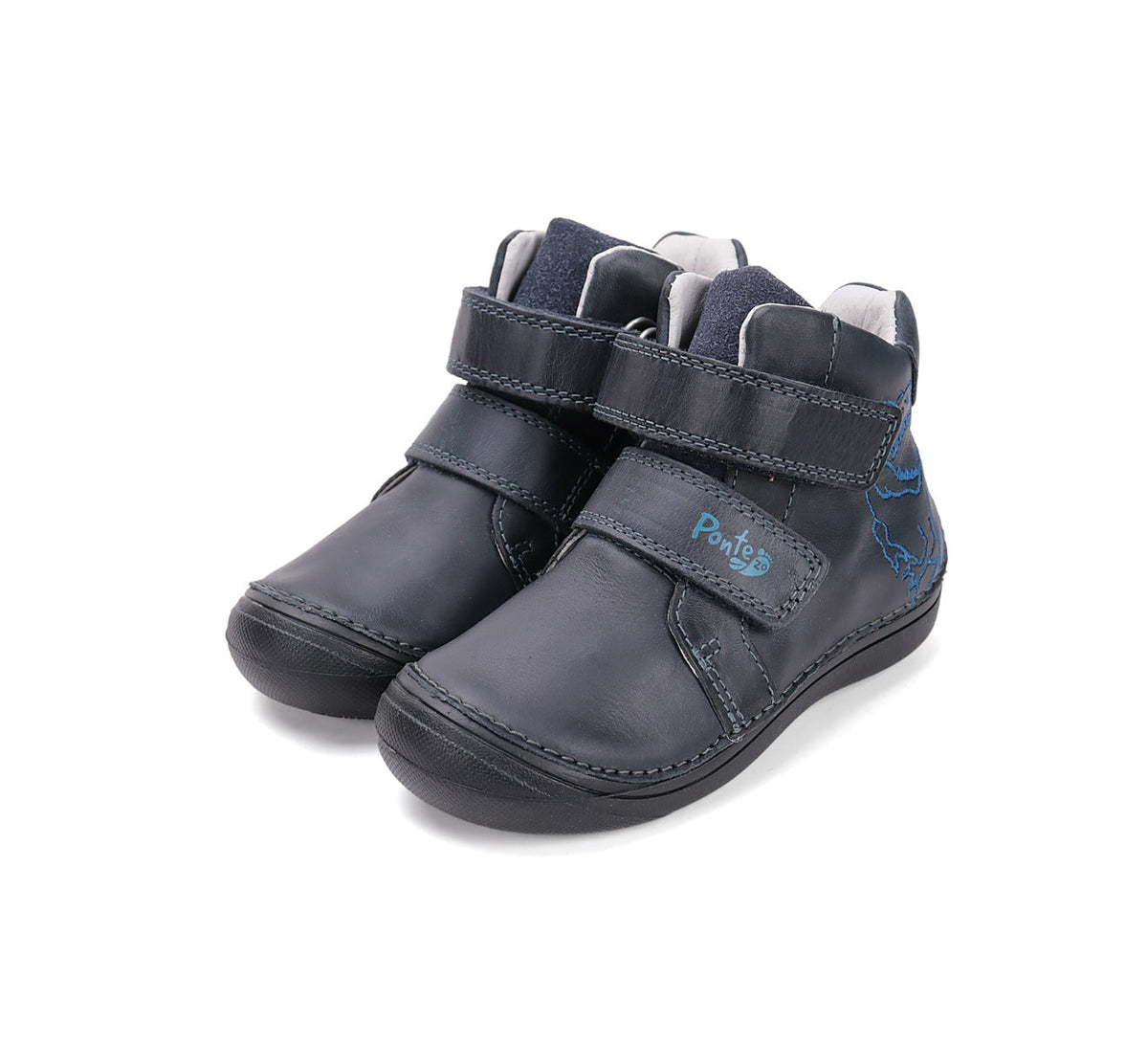 D.D.Step ghete baieti Ponte20 supinati 24-29 Royal Blue cu dino Fő kép