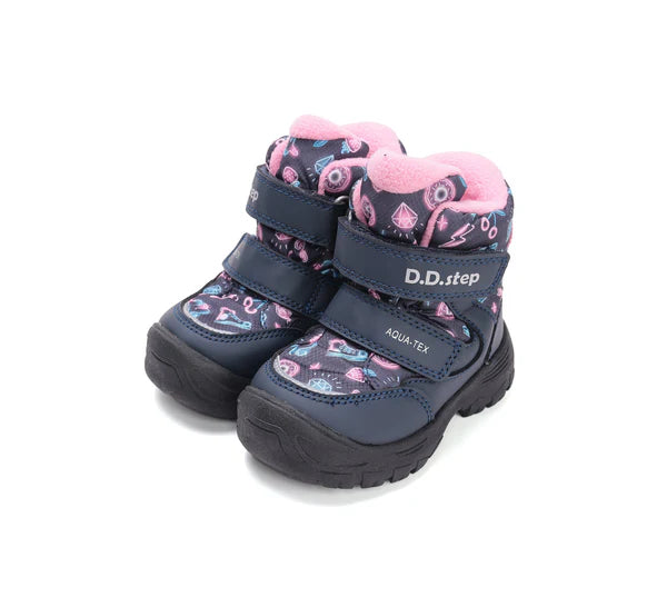 D.D.Step ghete fete Aqua-Tex captusite 28-33 Daisy Pink Fő kép