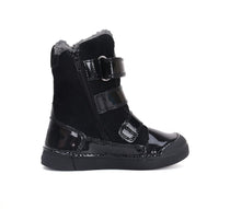 D.D.Step ghete fete imblanite 25-30 Black cu pasari
