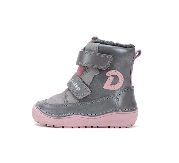 D.D.Step ghete fete imblanite 26-31 Grey cu D