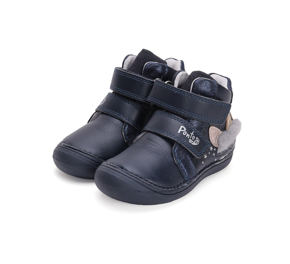 D.D.Step ghete fete Ponte20 supinati 24-29 Royal Blue cu unicorn Fő kép