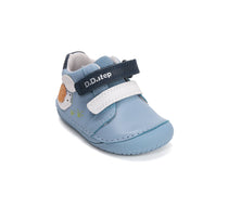 D.D.Step fiú cipő Barefoot 20-25 Aero Blue csigával