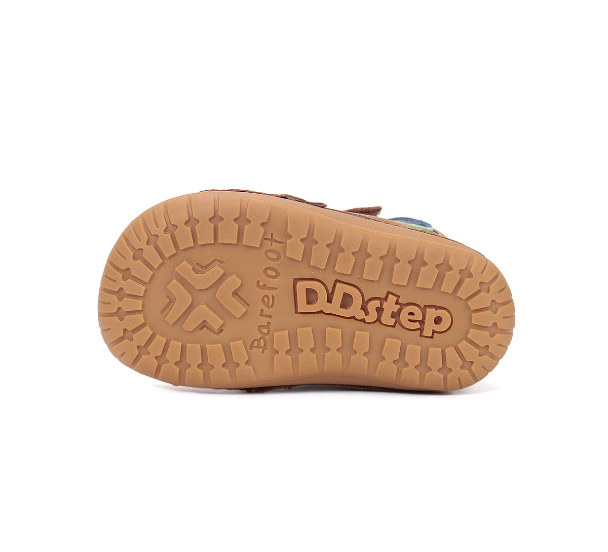 D.D.Step fiú cipők Barefoot 20-25 Csokoládé kutyussal