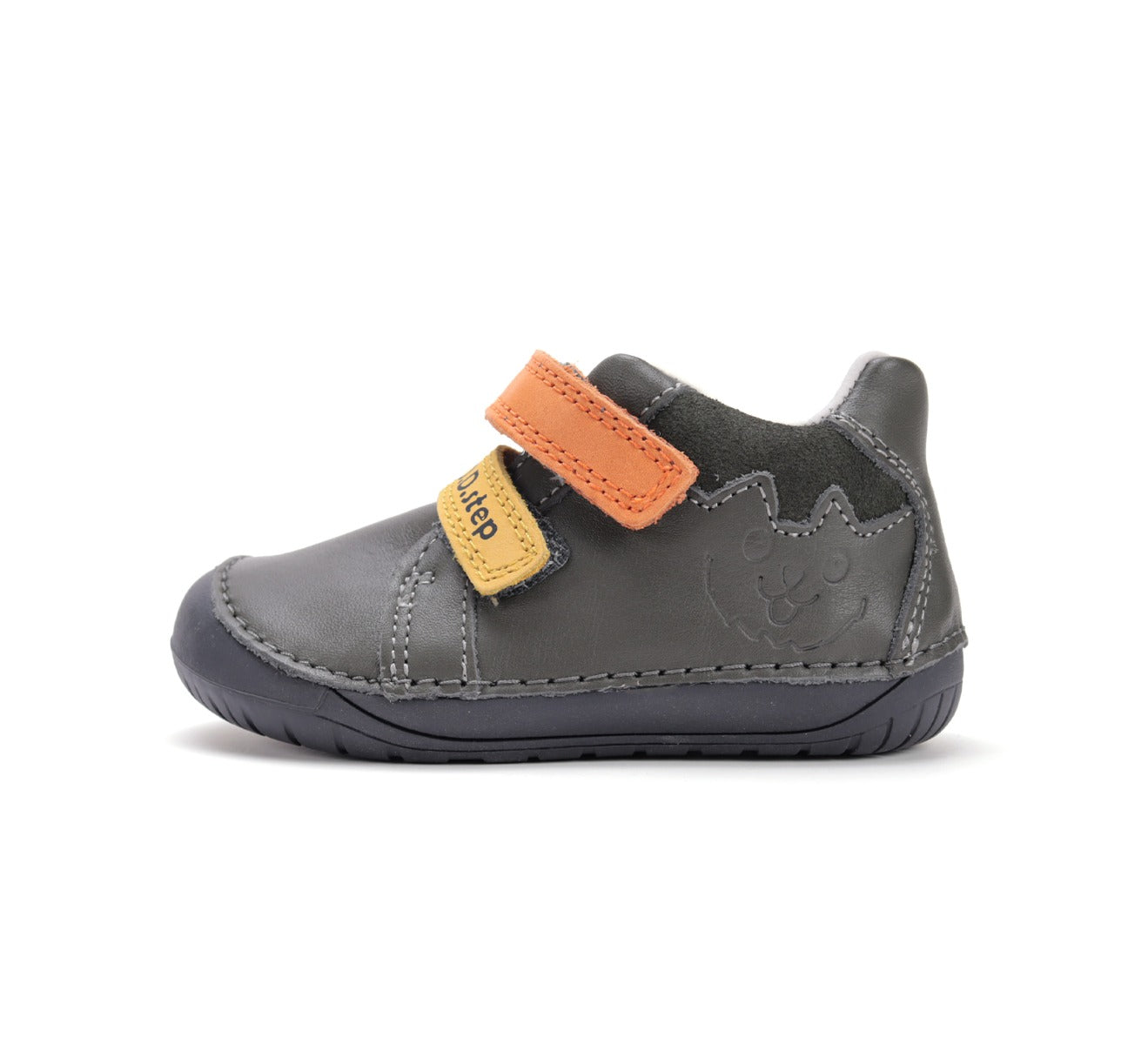 D.D.Step fiú Barefoot cipő 20-25 Khaki narancssárgával és sárgával Másodlagos kép