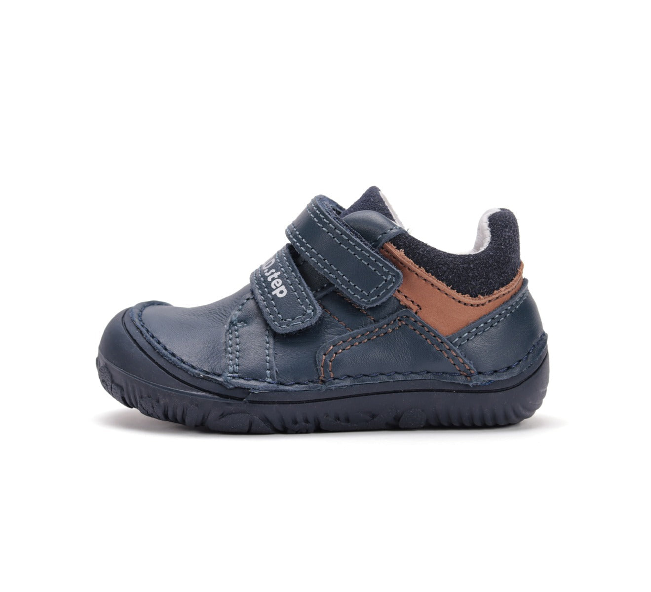 D.D.Step fiú Barefoot cipő 26-31 Bermuda kék barna színben Másodlagos kép