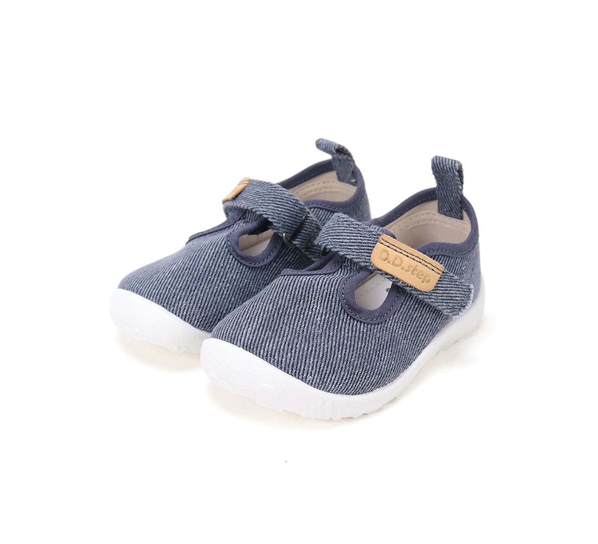 D.D.Step fiú vászon Barefoot beltéri cipő 26-31 Royal Blue Fő kép