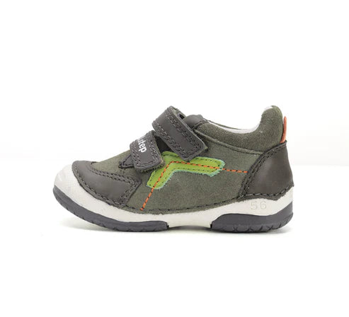D.D.Step fiú tépőzáras cipő 19-24 Khaki Másodlagos kép