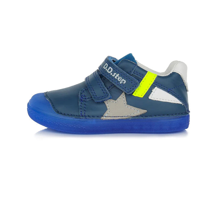 D.D.Step pantofi baieti cu scai 25-30, Bermuda Blue Fő kép