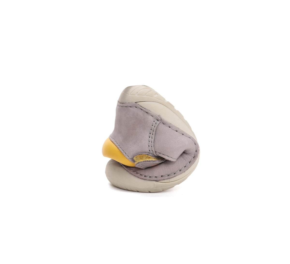 D.D.Step fiú cipő kivágott Barefoot 20-25 Dove szürke tépőzárral