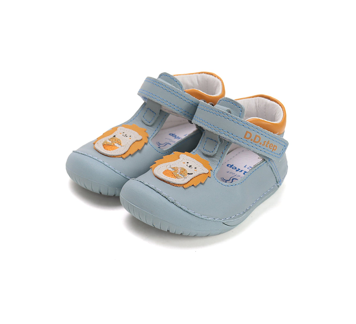 D.D.Step fiú szandál Barefoot 20-25 Oceanic tépőzáras