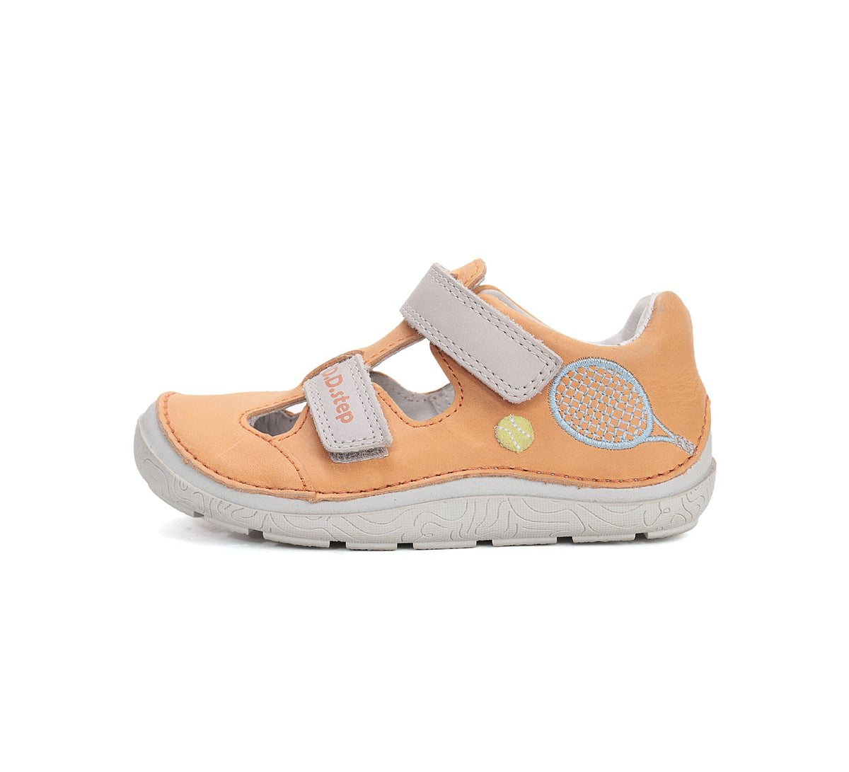 D.D.Step fiú cipő kivágott Barefoot 22-33 narancssárga teniszcipő