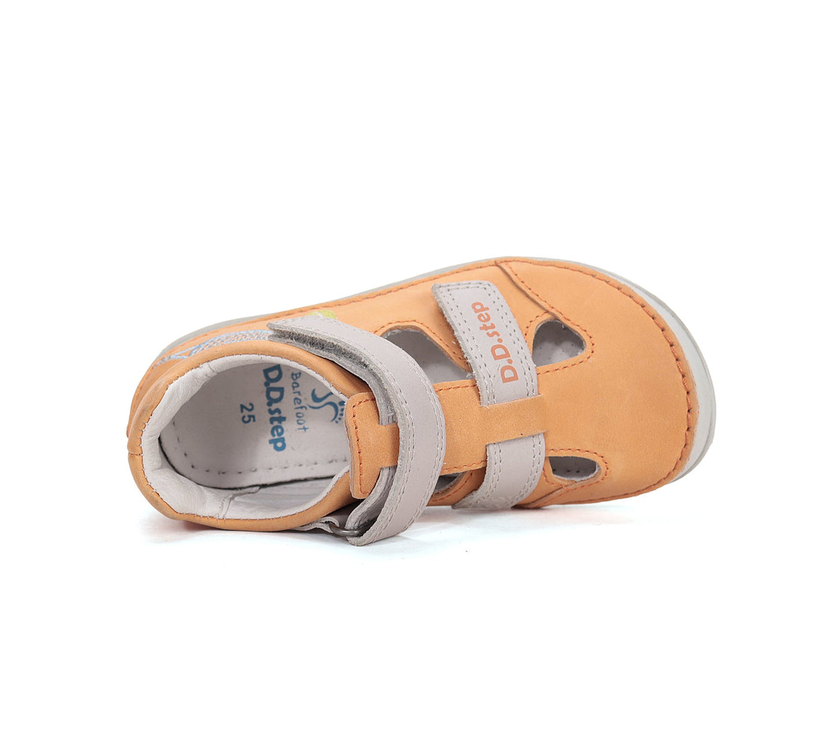 D.D.Step fiú cipő kivágott Barefoot 22-33 narancssárga teniszcipő
