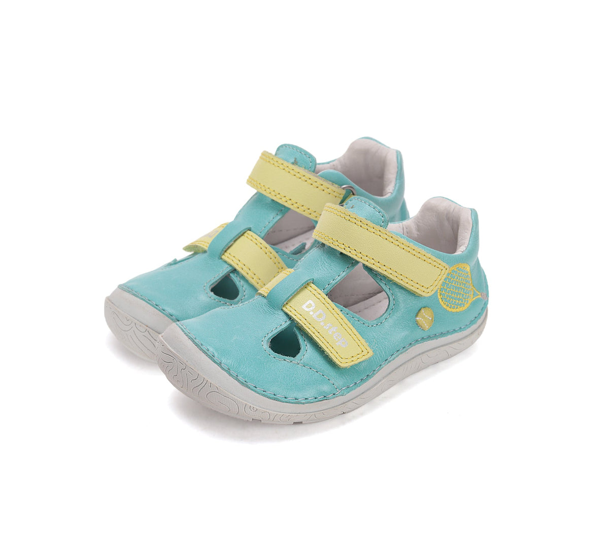 D.D.Step fiú kivágott Barefoot cipő 22-33 türkiz tenisz Fő kép