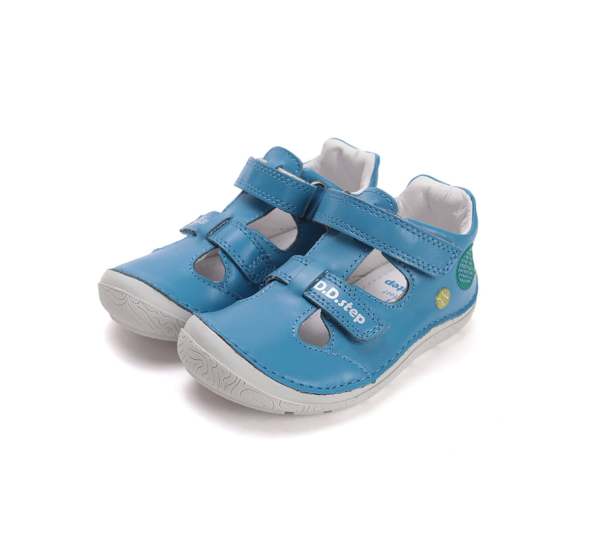 D.D.Step fiú kivágott Barefoot cipő 22-33 Marine tenisz Fő kép