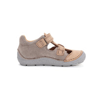 D.D.Step fiú kivágott cipő Barefoot 28-33 Chocolate