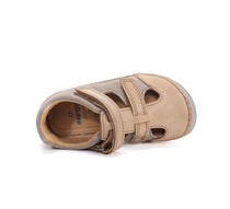 D.D.Step fiú kivágott cipő Barefoot 28-33 Chocolate