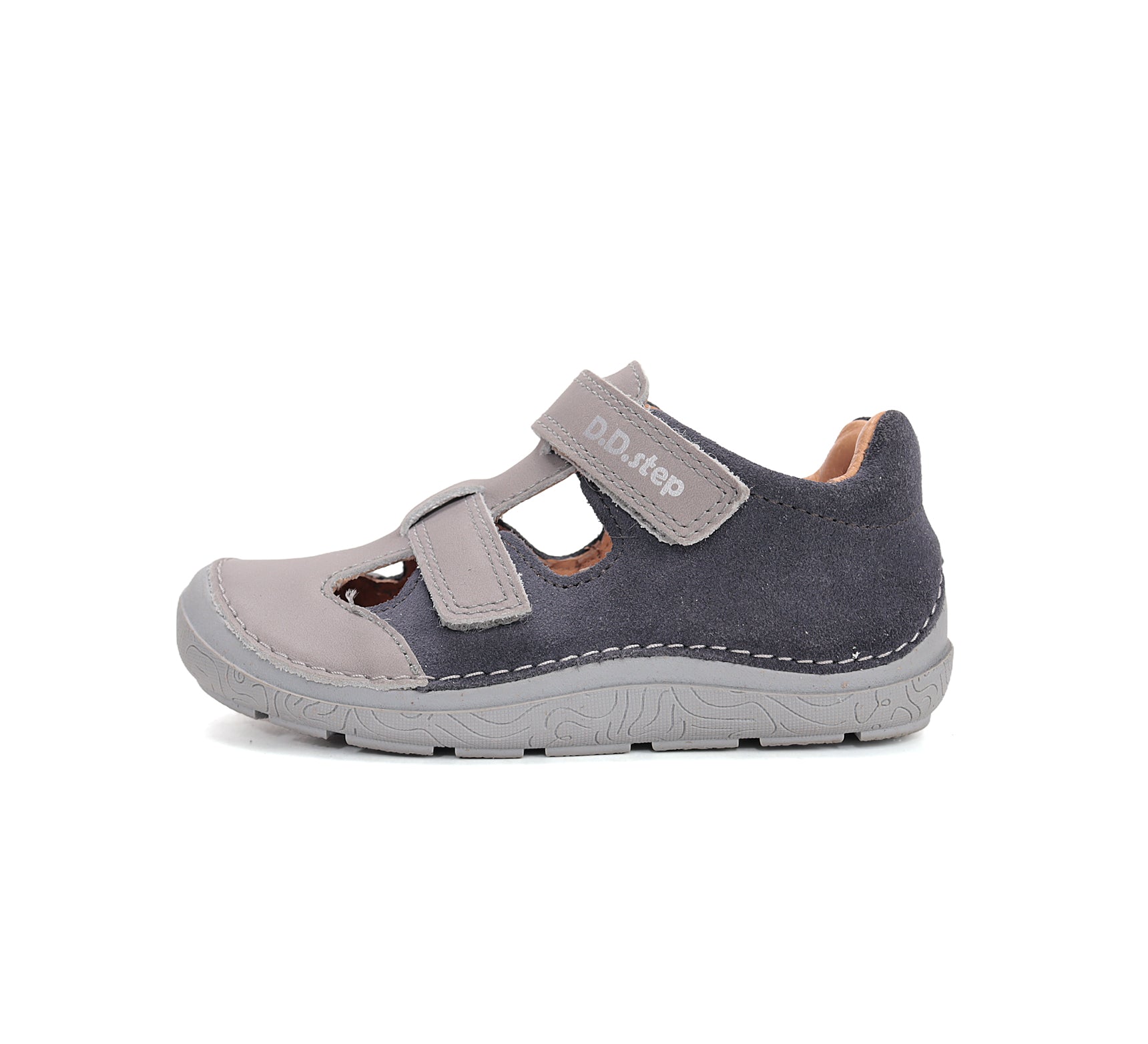 D.D.Step fiú átmeneti Barefoot cipő 22-33 Royal Blue Másodlagos kép