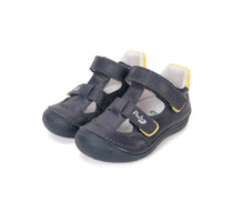 D.D.Step fiú, kivágott, supinált Ponte20 cipő 30-35 Royal Blue