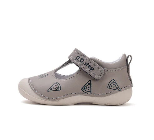 D.D.Step fiú szandál 19-24 Szürke, pizzás Másodlagos kép