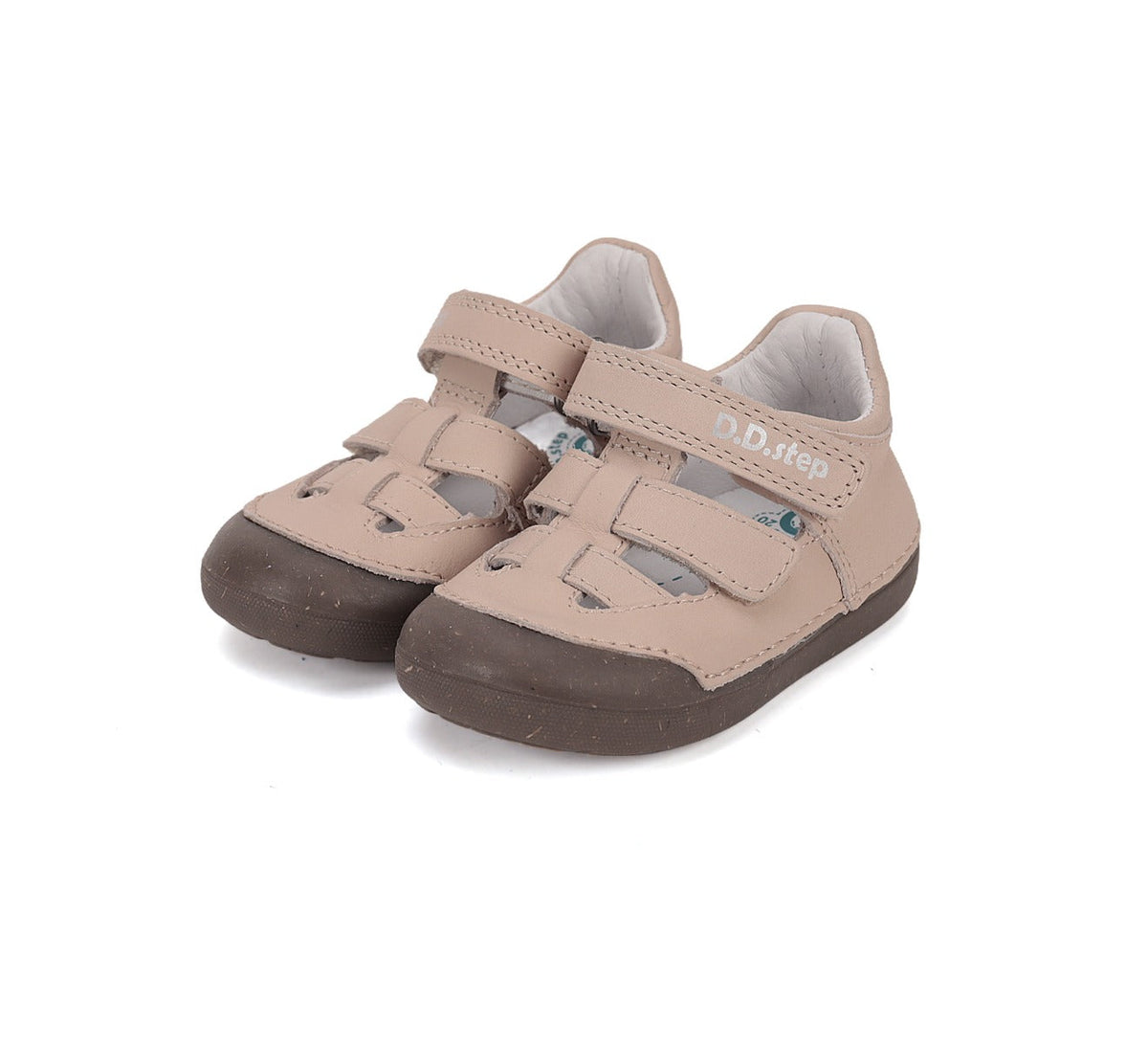D.D.Step pantofi baieti Primii pasi decupati 20-25 Cream Fő kép