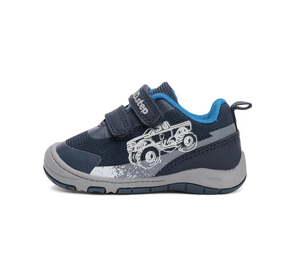 D.D.Step pantofi baieti sport 20-25 Royal Blue cu masina