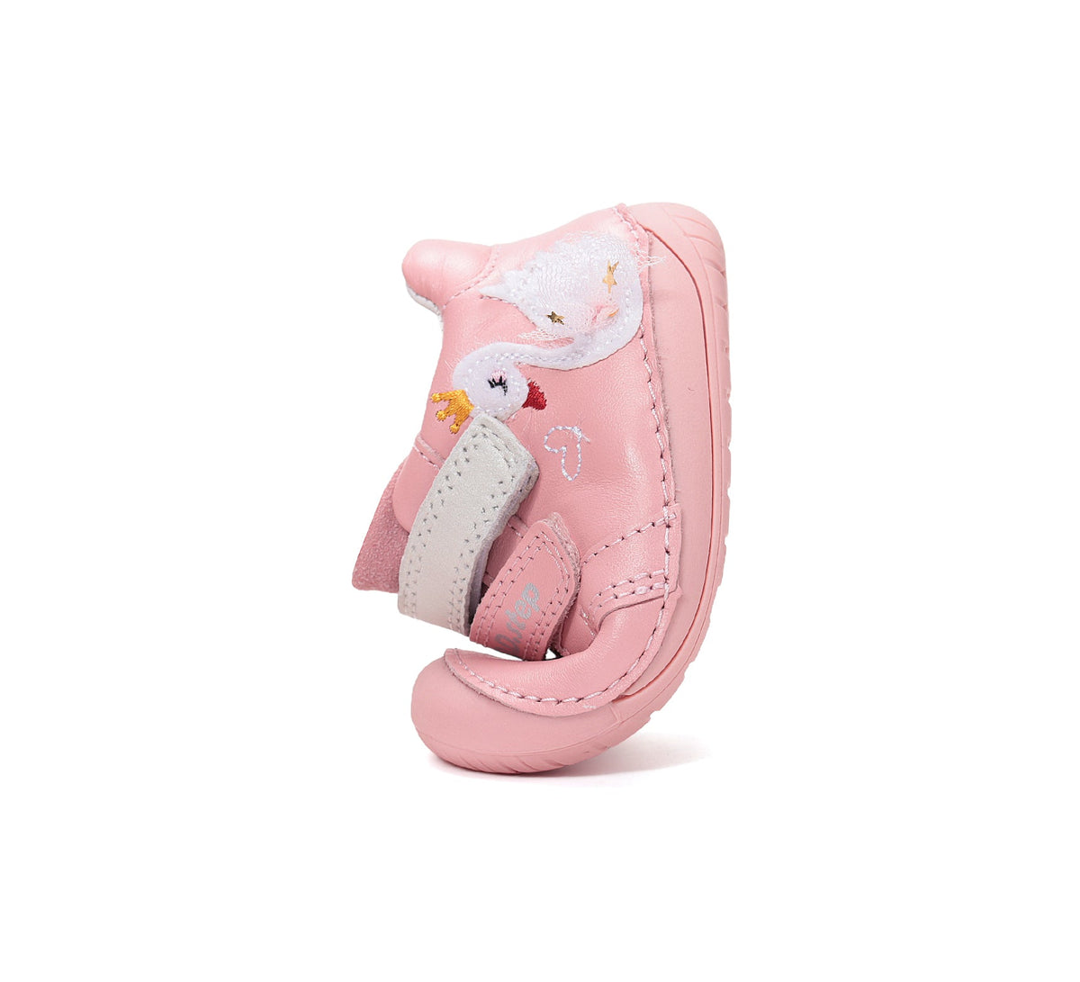 D.D.Step cipő lányoknak Barefoot 20-25 Baby Pink hattyúval