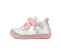 D.D.Step lány Barefoot cipő 26-31 Gyöngyház tulipánnal