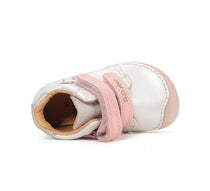 D.D.Step lány Barefoot cipő 26-31 Gyöngyház tulipánnal