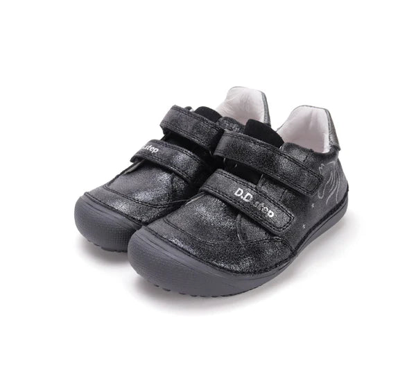 D.D.Step pantofi fete Barefoot 25-30 Black cu calut Fő kép