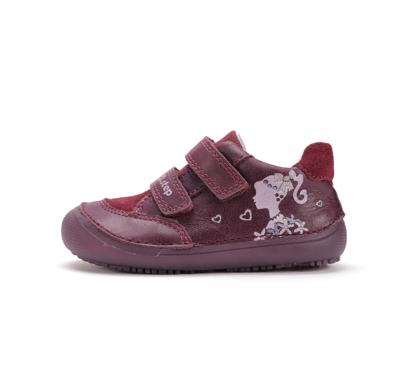 D.D.Step barefoot lány cipő fluoreszkáló talppal 26-31 Málna kislánnyal Másodlagos kép