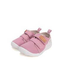 D.D.Step pantofi fete Barefoot de interior 20-25 Mauve cu norisor