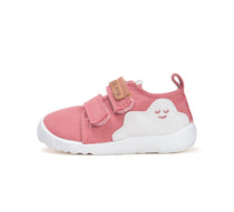 D.D.Step pantofi fete Barefoot de interior 20-25 Pink cu norisor