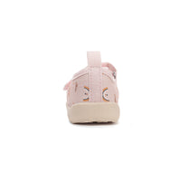 D.D.Step kislány vászon cipő Barefoot kivágott beltéri 20-31 Baby Pink szivárvány