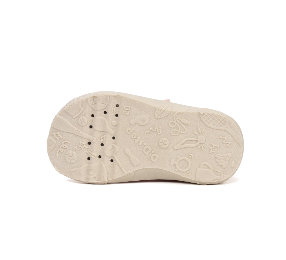 D.D.Step vászon lány barefoot benti cipő 20-31 Baby Pink szivárvány