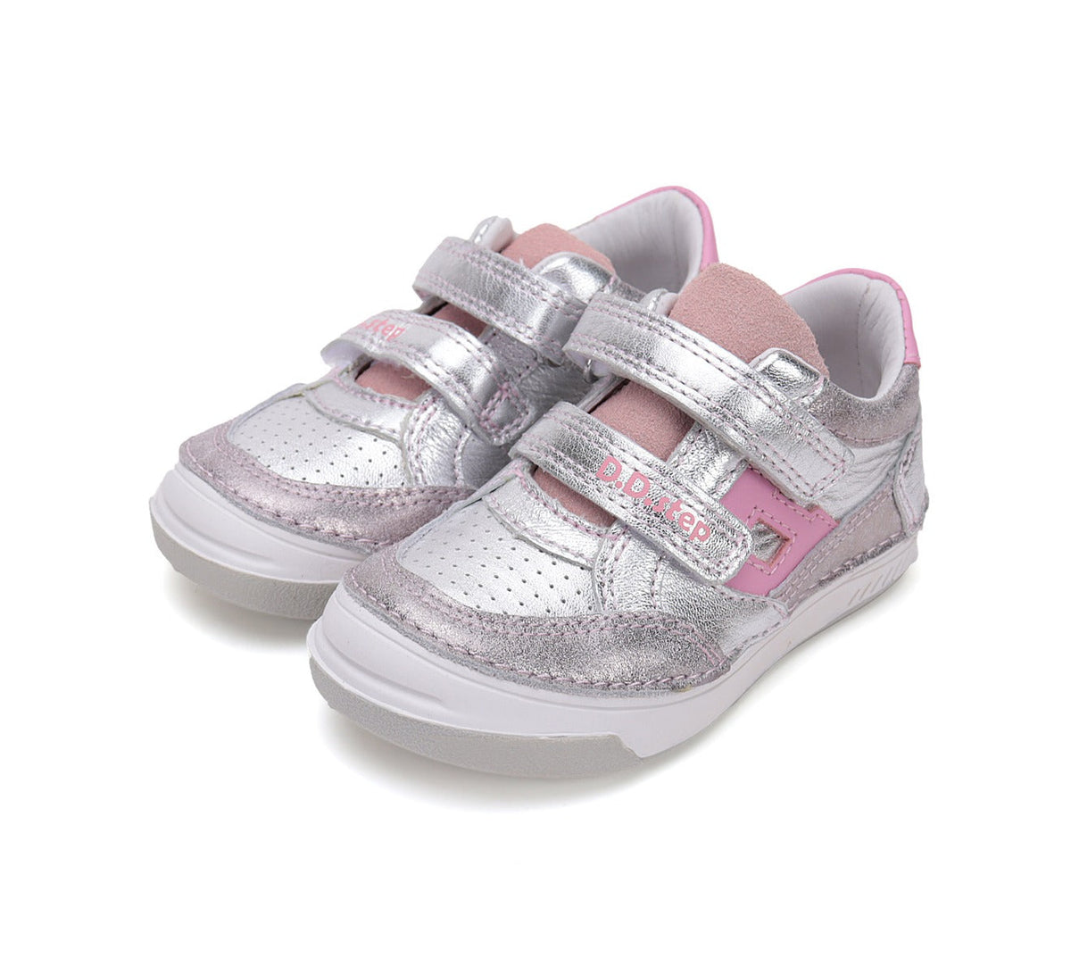 D.D.Step pantofi fete cu scai 31-36 Silver cu roz Fő kép