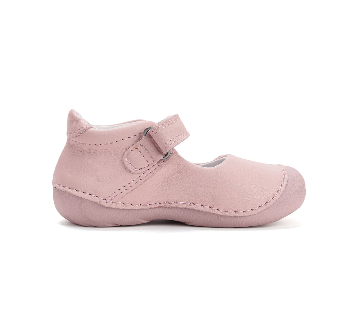 D.D.Step kivágott lány cipő 18-22 Baby Pink virágokkal