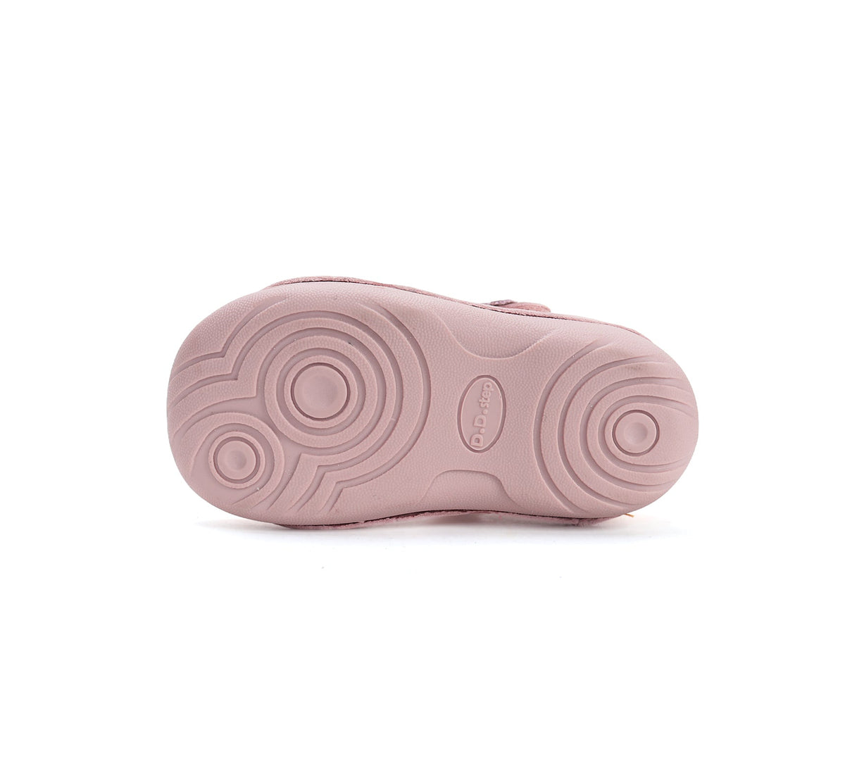 D.D.Step kivágott lány cipő 18-22 Baby Pink virágokkal