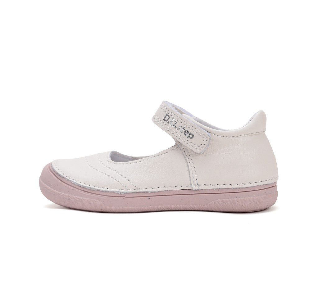 D.D.Step kivágott lánycipő 26-31 Cream Másodlagos kép