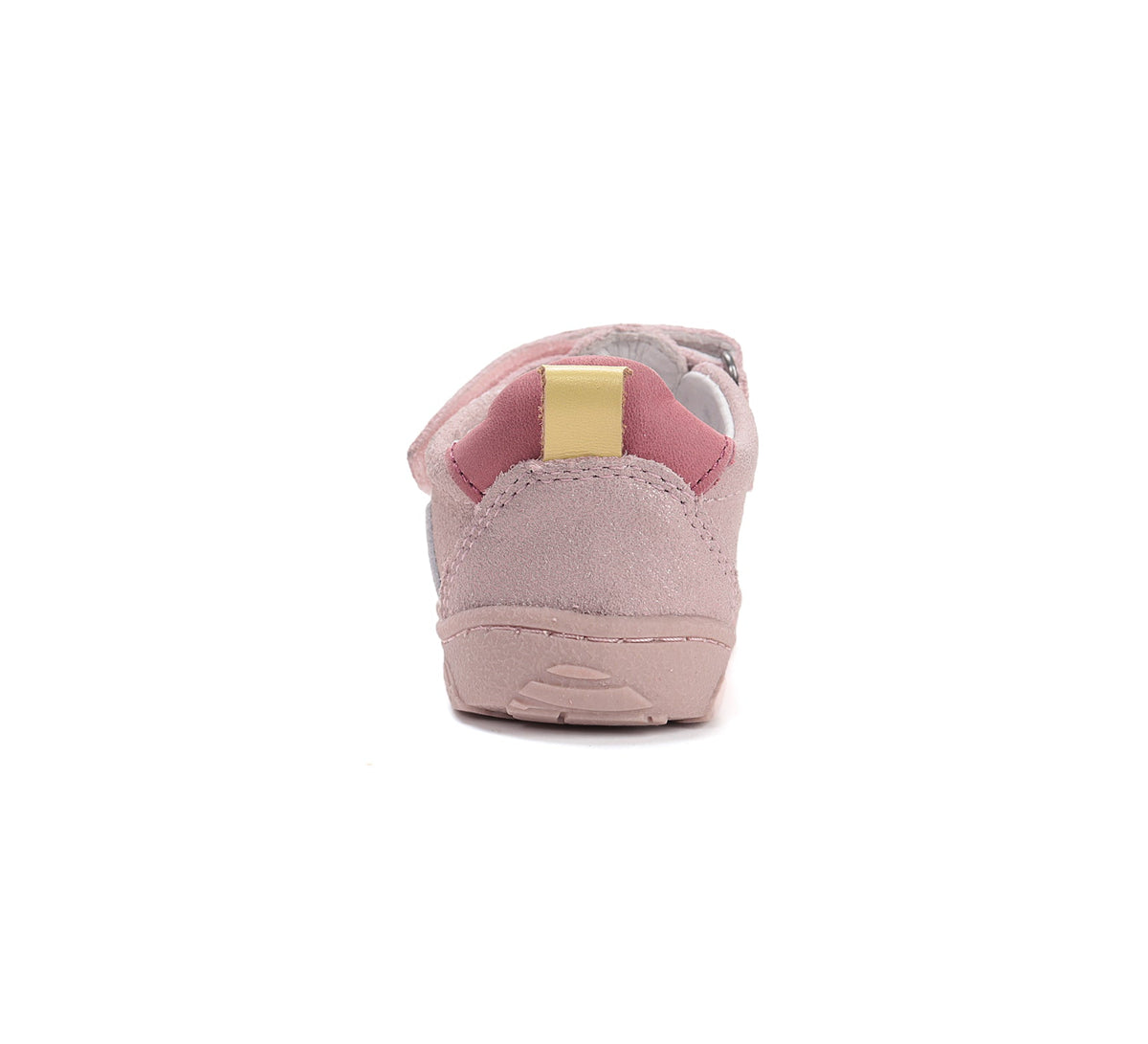 D.D.Step kivágott lány cipő Barefoot 20-25 Baby Pink színes csíkokkal