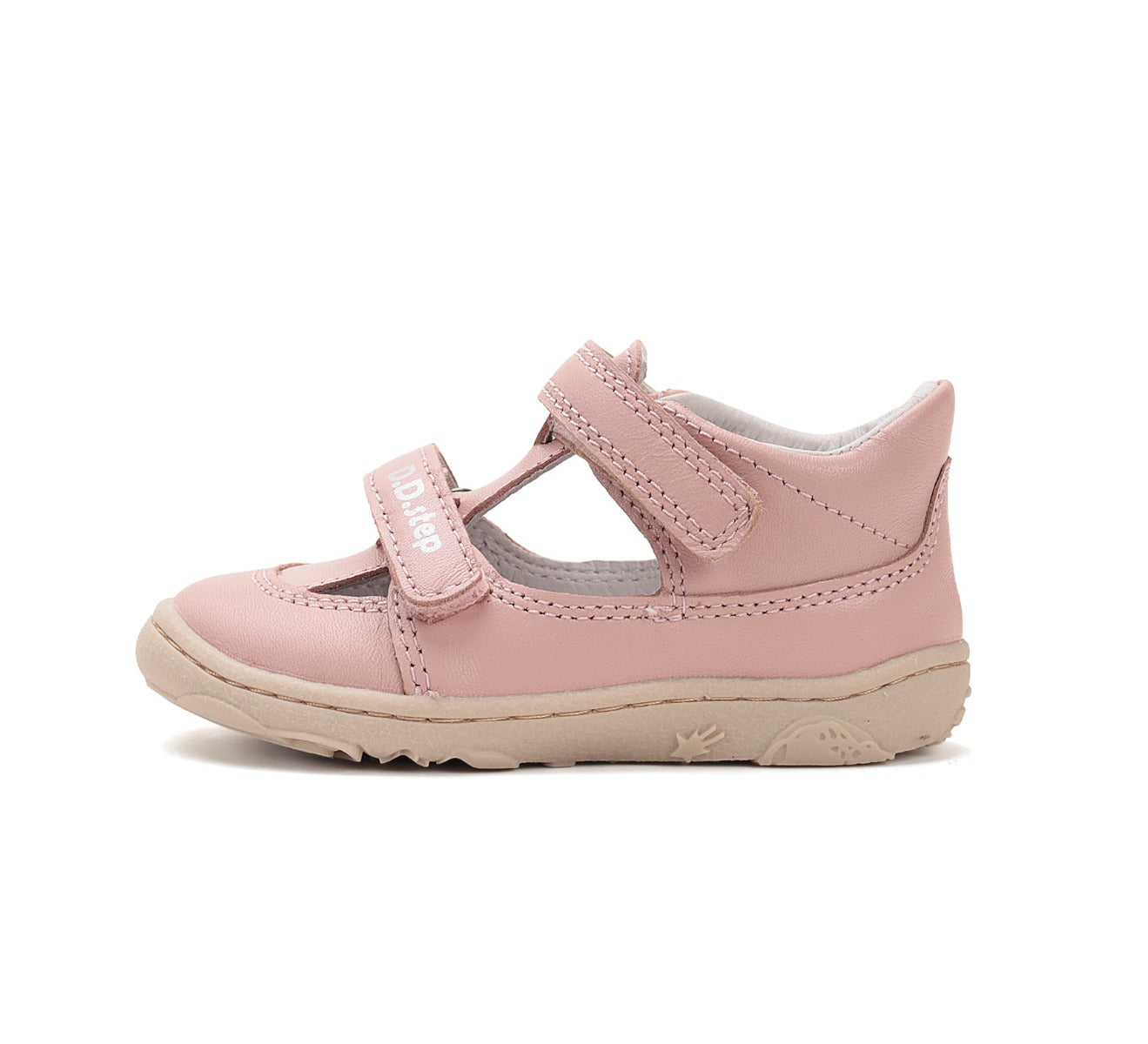 D.D.Step kivágott lánycipő Barefoot 20-25 Baby Pink Másodlagos kép