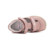D.D.Step pantofi fete decupati Barefoot 20-25 Baby Pink