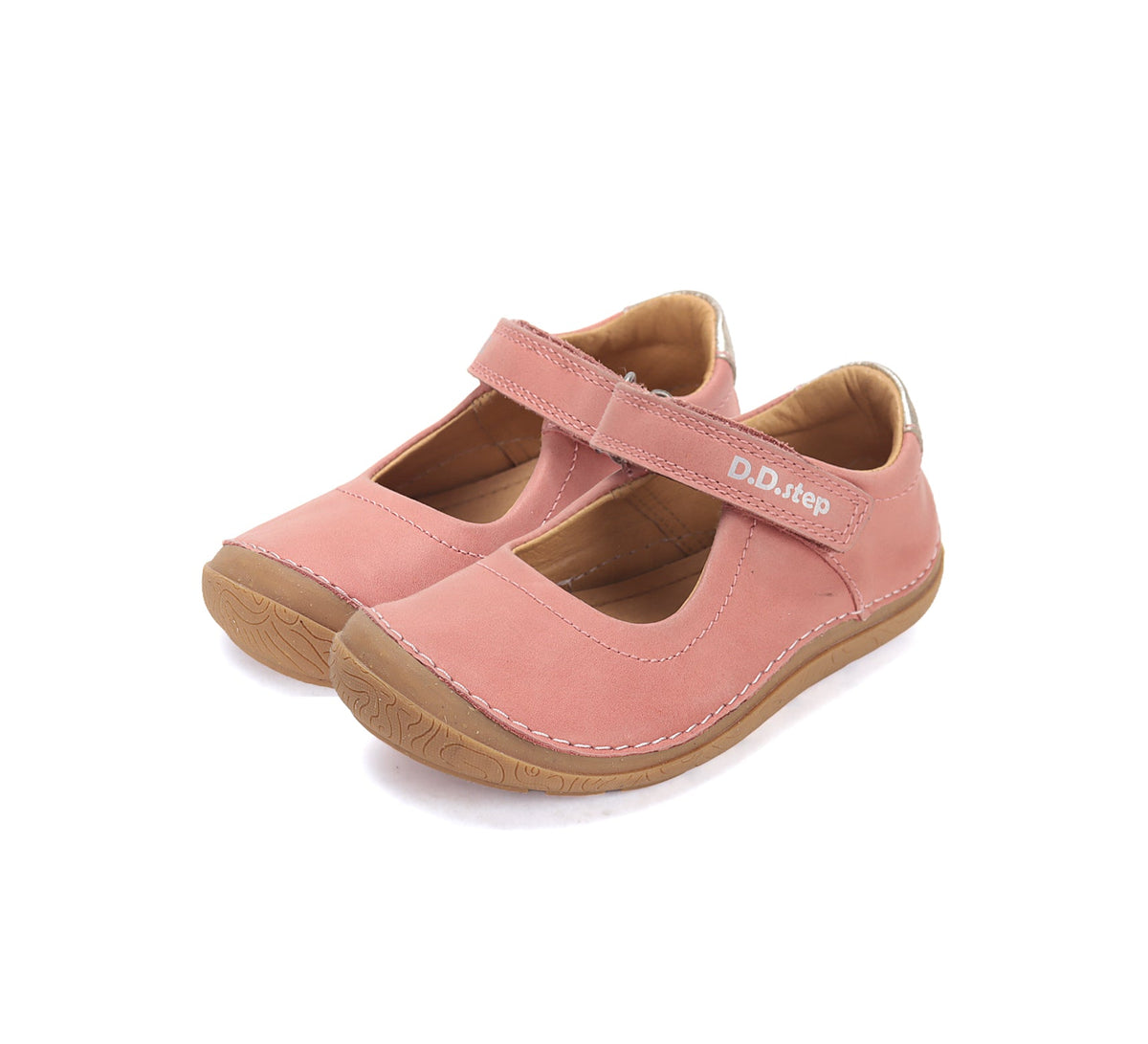 D.D.Step kivágott lánycipő Barefoot 22-33 Málna Fő kép