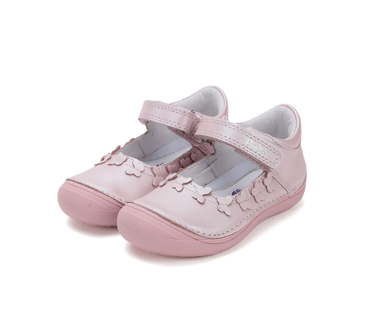 D.D.Step pantofi fete decupati Ponte20 supinati 30-35 Baby Pink cu fluturasi Fő kép